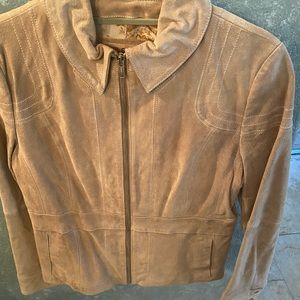 Wilson beige suede jacket